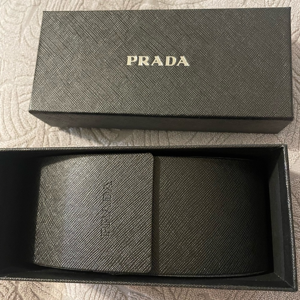PRADA PR BLACK SUNGLASSES